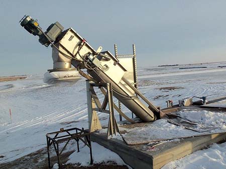 Грабельная решетка механической очистки