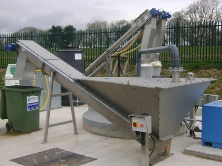 Sand separator, Mechanical treatment