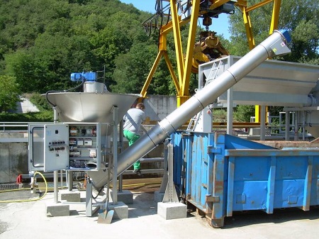 Sand separator, Mechanical treatment