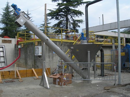 Sand separator, Mechanical treatment