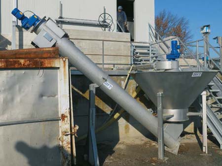 Sand separator, Mechanical treatment