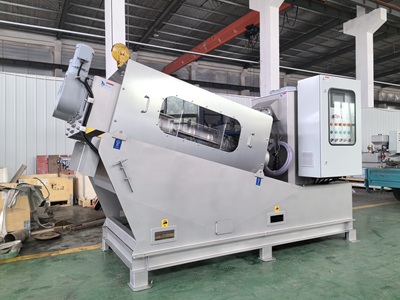 Screw Press Dewatering, Mechanical treatment